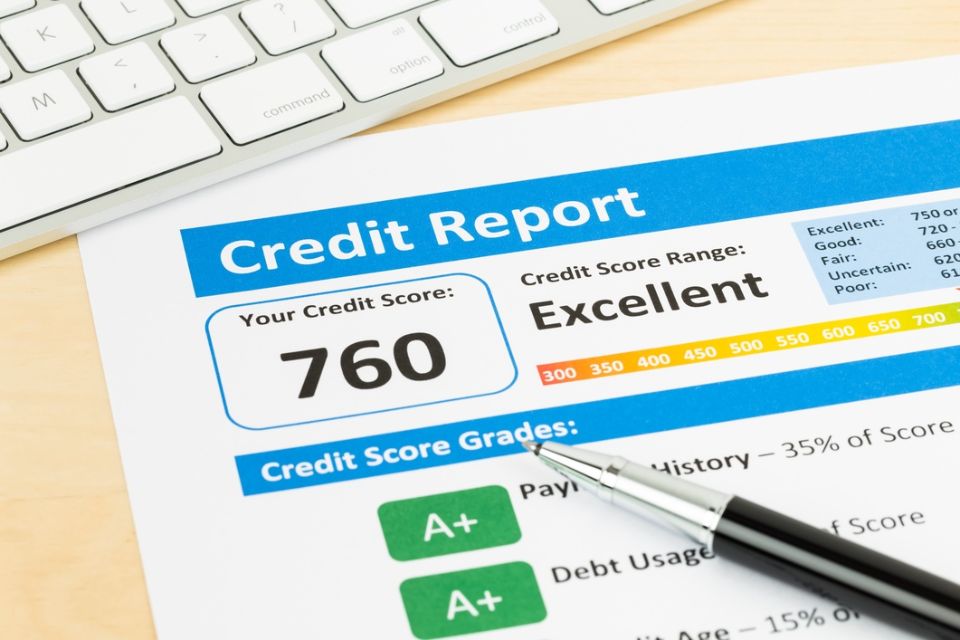 Credit report form