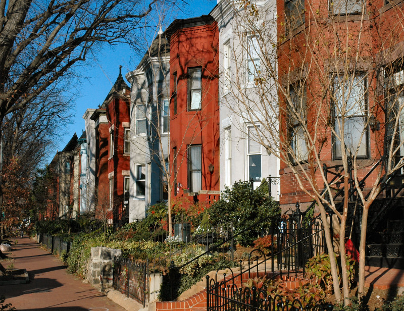 Capitol Hill Rowhouses Townhouses in DC